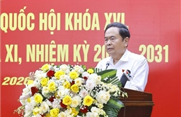 Chủ tịch Quốc hội tiếp xúc cử tri xã Đông Thạnh, TP. Hồ Chí Minh