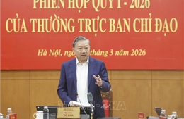 Phiên họp quý I của Thường trực Ban Chỉ đạo Trung ương về hoàn thiện thể chế, pháp luật