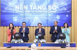 Khai trương nền tảng số về phát triển thị trường nước ngoài