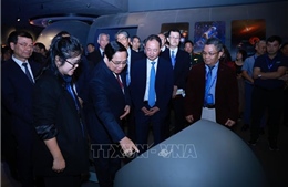 Thủ tướng dự Lễ khánh thành công trình Trung tâm vũ trụ Việt Nam