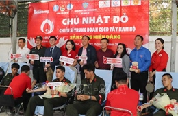 Lan tỏa phong trào hiến máu tình nguyện trong lực lượng vũ trang và nhân dân