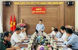 Phó Chủ tịch Quốc hội Vũ Hồng Thanh thăm và làm việc tại đặc khu Côn Đảo