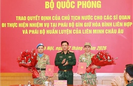 Lần đầu tiên Việt Nam có sĩ quan Tác chiến quân sự hỗn hợp tại UNISFA