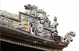 Độc đáo nghệ thuật trang trí tạo hình tại Thái Bình lâu - Đại Nội Huế
