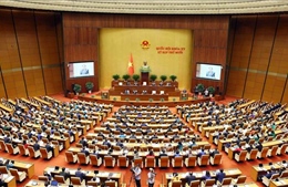 Nhiều nội dung quan trọng trong ngày làm việc đầu tiên Kỳ họp thứ Nhất, Quốc hội khóa XVI