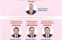 Lãnh đạo chủ chốt và lãnh đạo các Ban Đảng Trung ương khóa XIV