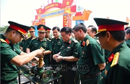 Đại tướng Nguyễn Trọng Nghĩa thăm, kiểm tra các đơn vị quân đội tại TP Đà Nẵng 