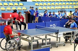 143 vận động viên khuyết tật tranh tài cầu lông, bóng bàn ở giải đấu cấp quốc gia