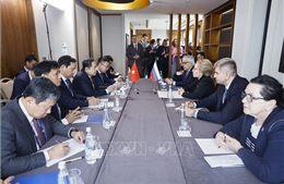 Chủ tịch Quốc hội Trần Thanh Mẫn hội kiến Chủ tịch Hội đồng Liên bang Nga