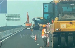 Xử phạt một công ty thi công cao tốc không đảm bảo an toàn giao thông