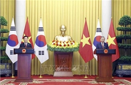 Tổng Bí thư, Chủ tịch nước Tô Lâm và Tổng thống Hàn Quốc Lee Jae Myung họp báo sau hội đàm