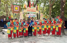 Sôi nổi Hội trại 'Tự hào nòi giống Tiên Rồng'