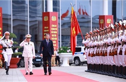 Thủ tướng Lê Minh Hưng dự Lễ đón nhận Danh hiệu Anh hùng LLVTND của Công an Hải Phòng