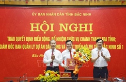 Kiện toàn chức danh lãnh đạo cấp sở, ngành tỉnh Bắc Ninh 