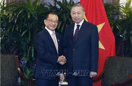 Tổng Bí thư, Chủ tịch nước Tô Lâm hội kiến Chủ tịch Quốc hội Singapore Seah Kian Peng