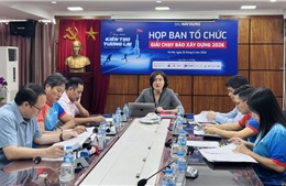 Báo Xây dựng tổ chức giải chạy 'Vững bước kiến tạo tương lai' năm 2026