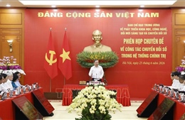 Chuyển đổi số trong hệ thống chính trị: Phát triển dữ liệu và các nền tảng dùng chung