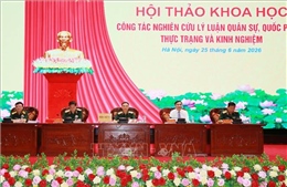 Nghiên cứu phát triển lý luận quân sự, quốc phòng đáp ứng yêu cầu bảo vệ Tổ quốc