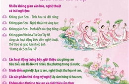Lễ hội Sen Hà Nội 2026: Hội tụ tinh hoa văn hóa và sáng tạo từ hoa sen