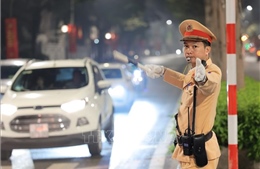 Hà Nội phân luồng giao thông phục vụ Kỷ niệm 80 năm Ngày truyền thống lực lượng An ninh nhân dân