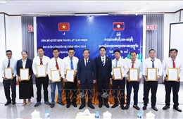 Dấu mốc hoàn thiện hệ thống cộng đồng người Việt tại Lào