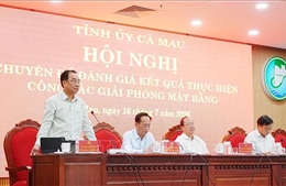 Cà Mau gắn trách nhiệm người đứng đầu với tiến độ giải phóng mặt bằng