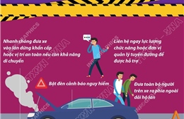 Lưu ý khi phương tiện gặp sự cố trên đường cao tốc