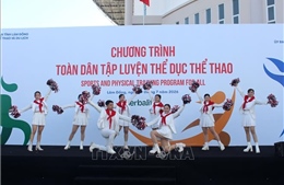 Trên 1.000 người tham gia Chương trình Toàn dân tập luyện thể dục thể thao