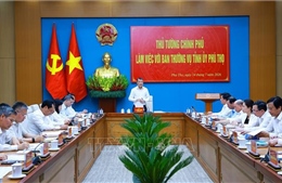 Thủ tướng Lê Minh Hưng làm việc với Ban Thường vụ Tỉnh uỷ Phú Thọ