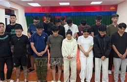 Khen thưởng thành tích triệt phá đường dây đánh bạc, rửa tiền trên không gian mạng