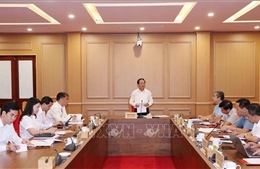 Quyết định kiểm tra, giám sát công tác cán bộ với Ban Thường vụ Tỉnh ủy Cao Bằng, Tuyên Quang