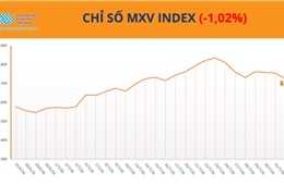 Chỉ số MXV-Index giảm phiên thứ ba liên tiếp, lùi về 2.727 điểm 
