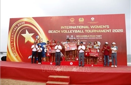 Việt Nam vô địch Giải Bóng chuyền bãi biển nữ quốc tế năm 2026