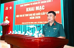 Nâng cao chất lượng đội ngũ Bí thư Chi bộ trong lực lượng vũ trang Quân khu 7