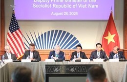 Phó Thủ tướng Nguyễn Văn Thắng làm việc, đối thoại thực chất với nhiều doanh nghiệp, nhà đầu tư Hoa Kỳ