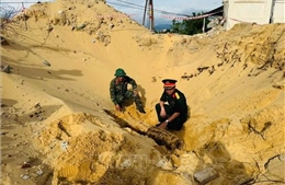 Xử lý an toàn quả bom còn sót lại sau chiến tranh tại Đồng Hới
