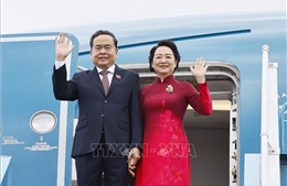 Chủ tịch Quốc hội Trần Thanh Mẫn và Phu nhân lên đường thăm chính thức Hàn Quốc, Mông Cổ