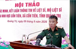 Thống nhất mở rộng tìm kiếm hài cốt liệt sĩ tại Cồn Tiên