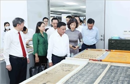 Thường trực Ban Bí thư chủ trì làm việc với Đảng ủy Viện Hàn lâm Khoa học xã hội Việt Nam