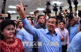 Điện mừng Campuchia tổ chức thành công cuộc bầu cử Quốc hội khóa VI