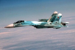 Tiêm kích Su-27 của Nga chặn máy bay trinh sát Mỹ trên Biển Baltic