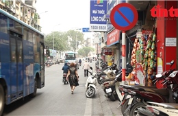 Cận cảnh dự án cải tạo vỉa hè ở Hà Nội chưa được bố trí vốn