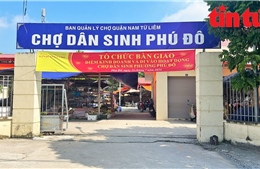 Chợ dân sinh 18 tỷ đồng ở Hà Nội &#39;bừng tỉnh&#39; sau 7 năm bỏ hoang