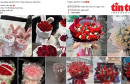 Sôi động thị trường quà tặng ngày lễ tình nhân Valentine 2025