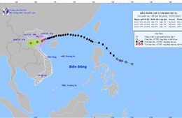 Bão số 3 tiến sát đất liền Hưng Yên - Ninh Bình, gây mưa lớn diện rộng