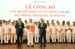 Bổ nhiệm lãnh đạo và khai trương Hệ thống Biên lai điện tử ngành Thi hành án dân sự
