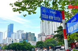Ngắm con phố đầu tiên ở Hà Nội mang tên nhà báo, liệt sĩ Thông tấn xã Việt Nam