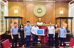 Bộ Tư pháp trao 740 triệu đồng &#39;tiếp sức&#39; cho đồng bào khắc phục hậu quả bão lũ
