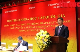 Hoàn thiện cấu trúc pháp luật Việt Nam đáp ứng yêu cầu trong kỷ nguyên mới