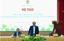 Bộ Tư pháp tích cực lấy ý kiến góp ý dự thảo các văn kiện Đại hội Đảng